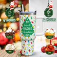 thumbnail image 6 of 40 oz Christmas Tumbler with Handle, Stainless Steel Xmas Holiday Christmas Insulated Tumblers for Women with Lids and Straws Water Bottle, 6 of 7