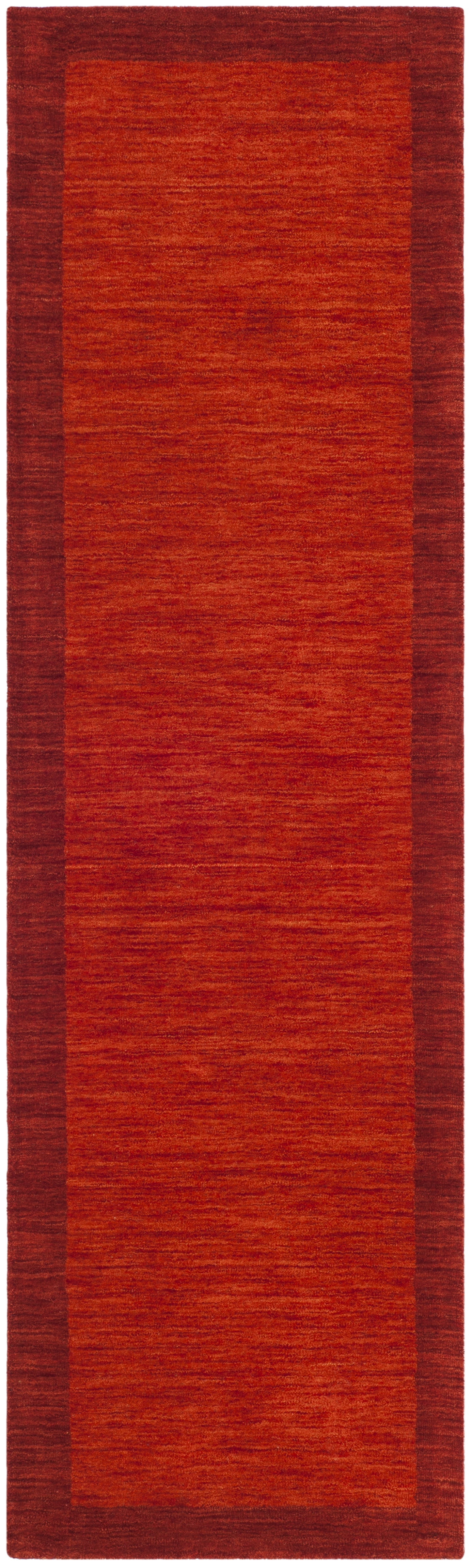 Safavieh Himalaya Addie Solid Wool Runner Rug, Red, 2'3" x 8'