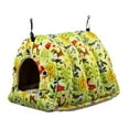 thumbnail image 1 of Parrot Cage Hanging Hammock Hut Bird Bed Removable Pads Thickened Cage Accessory L, 1 of 8