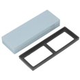 thumbnail image 1 of Knife Sharpening Stone Set Whetstone Sharpener Kit 2 Side 400 1000 Grit with Rubber Pad, 1 of 5