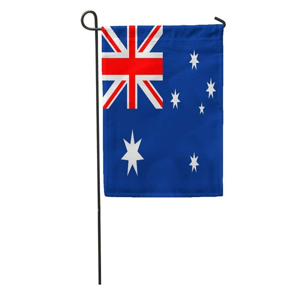 JSDART Blue Australia Flag Official Colors and Proportion Correctly National Garden Flag Decorative Flag House Banner 12x18 inch