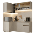 thumbnail image 1 of Cocina Integral Completa Modular Madesa Nice 265cm Crema 06, 1 of 5