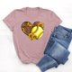 thumbnail image 5 of Blusa suelta estampada con cuello redondo y manga corta para mujer OAVQHLG3B Store  lin121212, 5 of 5