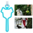 Blarkrus 1x Hands Free Dog Poop Bags Holder Waste Bag Carrier Clip