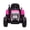 Rose Red, variant on 12V Kids Ride-On Electric Tractor with Trailer, Remote Control, LED Headlights, 2+1 Gear Shift, MP3/USB, Treaded Tires, Four Wheeler for Ages 3-6 – Rose Red, 25W