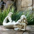 thumbnail image 2 of Homestyles 12 in. Bronze Patina Sexy Mermaid Nautical Beach Statue, 2 of 6