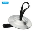 thumbnail image 3 of Unique Bargains Finger Cymbals, 1 Pcs 2.08 Diameter Iron Silver, 3 of 5