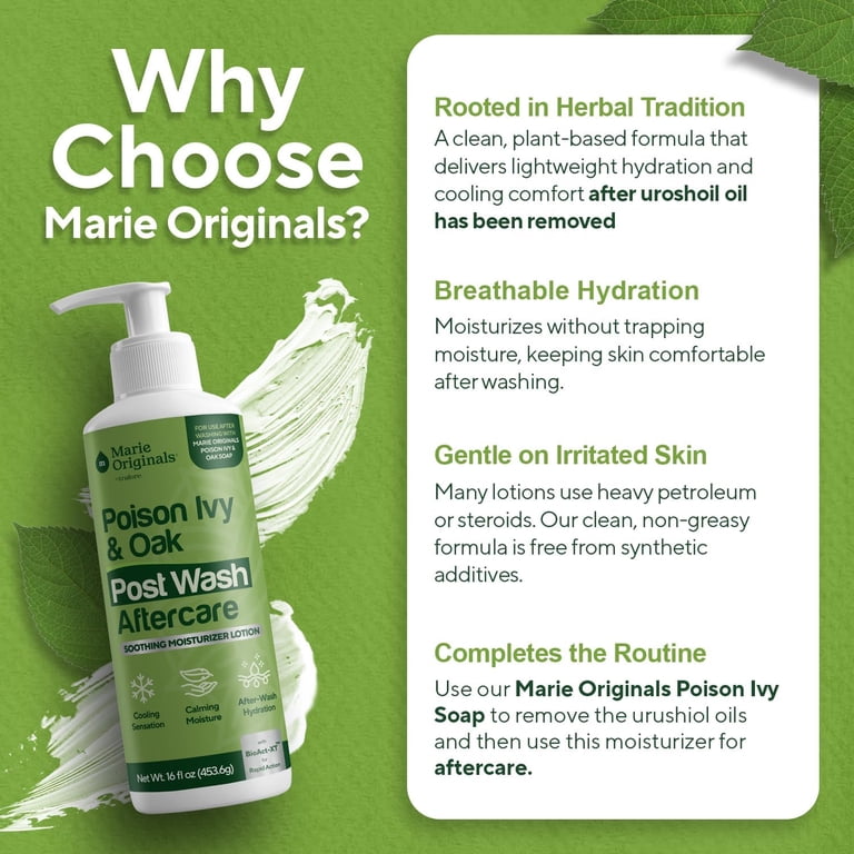 Marie Originals, Poison Ivy and Oak Relief Lotion, 16 fl oz
