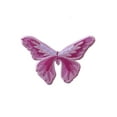 thumbnail image 3 of Lily Iron on Embroidery Butterfly Pink Blue Purple Red  Black Brown Gray White, 3 of 6