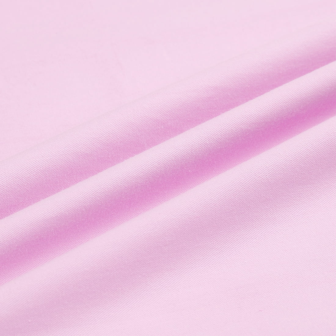 Unique Bargains 2-Pack Egyptian Cotton 300 Thread Count Solid Pillow Cases Pillow Shams  King Pink