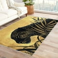 thumbnail image 1 of Leopard Rugs for Living Room - Leopard Rug & Home Decor, Cheetah Wildlife Rugs for Living Room Bedroom, Washable Rugs, 4x5 Rug, Non Slip Soft Low Pile Large Indoor Area Rug, Wild Animal Carpet, 1 of 7