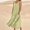 Green, variant on Women's Sleeveless Dress, Cotton Linen Blend Round Neck Maxi Dress, Flowy Casual Summer Dress for Women
