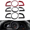 thumbnail image 4 of For Mazda 3 Axela Dashboard Interior Instrument Frame Fuel Gauge Display Cover, 4 of 4