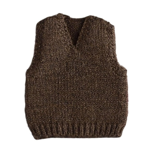 Figura de acción 1:12 Ropa Muñeca Accesorios de vestuario Hombres Vístete para hombres de 6 pulgadas Café