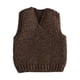thumbnail image 1 of Ropa para Figuras de Acción a Escala 1:12, Chaleco de Punto Sin Mangas, Moda, Ropa en Miniatura, Disfraz para Muñecos Masculinos de 15 Cm de Altura. Café, 1 of 8
