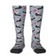thumbnail image 1 of Fotbe Christmas Hat Dachshund Calcetas Divertidas Estampadas para Hombre y Mujer, Calcetas de Algodón hasta la Rodilla para Caminar, Correr, Enfermería y Embarazo, 1 of 6