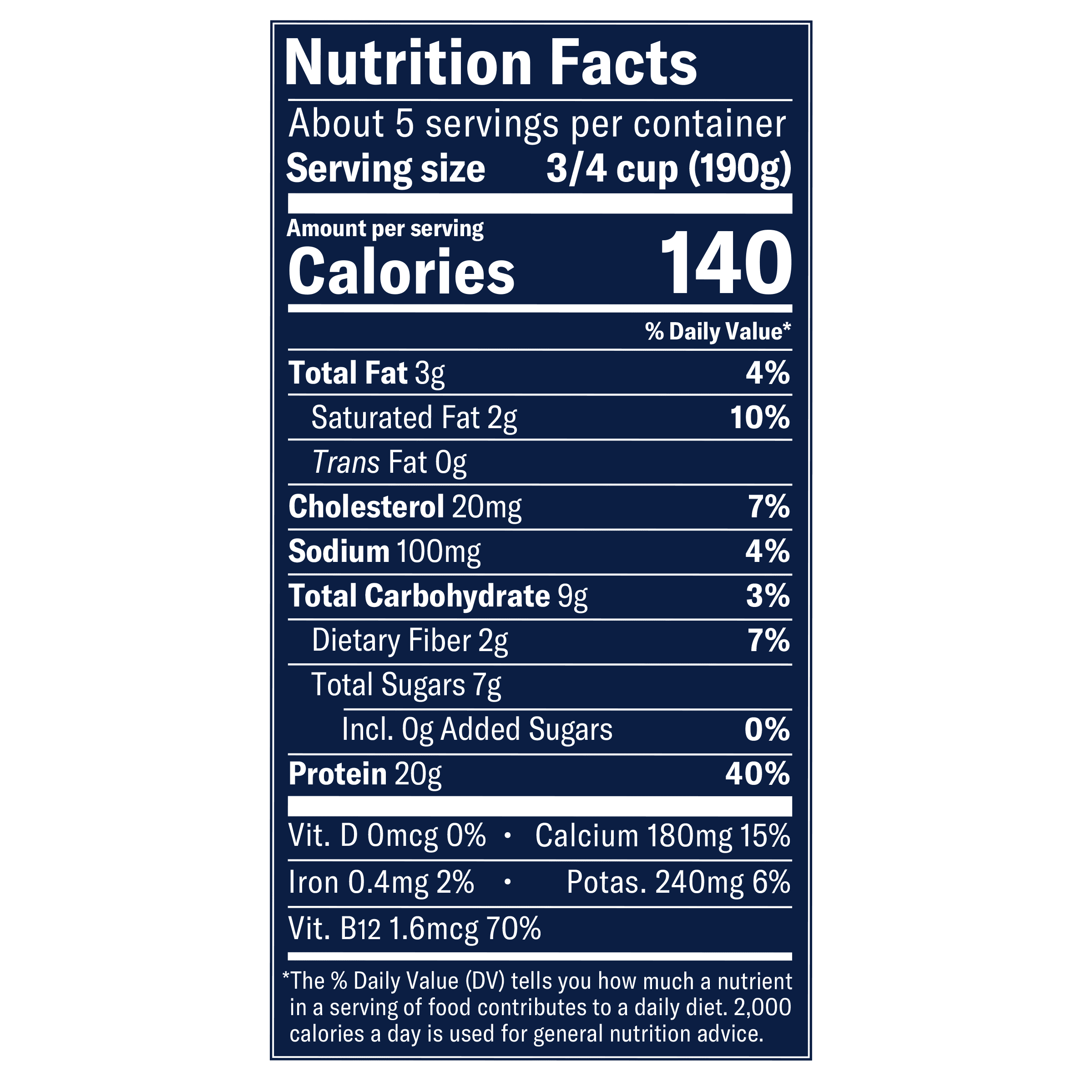 Chobani 20G Protein Low-Fat Greek Yogurt Vanilla 32oz Tub