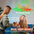 thumbnail image 2 of UPONRAY Merry Christmas Custom Neon Signs, Usb Powered with Adjustable Brightness Wall Decor for Gifts, 24 inch, 2 of 7
