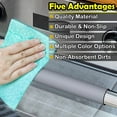 thumbnail image 3 of Refrigerator Door Handle Covers, 6PCS, Leather Kitchen Appliance Handle Covers, Keep Your Fridge Microwave Oven Stove or Dishwasher Clean, Stains Dirty Oils, Kitchen Decor(Bluish-Gray), 3 of 12