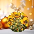 thumbnail image 2 of Customized Ornaments California Poppies, California Poppies Ornament, California Poppies Hanging Decor, California Poppies for Trees sH2cYE, 2 of 4