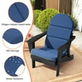 thumbnail image 6 of Pellebant Adirondack Chair Cushion, 50 x 19.6 x 2.3 inch, Thickening, Navy, 6 of 6