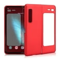 thumbnail image 2 of Carcasa de teléfono móvil plegable con protección Omnibearing esmerilada de PC de lujo de plástico duro de alta calidad para Samsung GalaxyCola rojo, 2 of 8