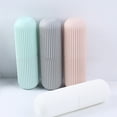 thumbnail image 7 of Grandest Birch Toothbrush Paste Holder Case CoveRed Travel Camping Bathroom Cup Box Tooth Mug Anti-dust Stylish Portable Convenien, 7 of 7
