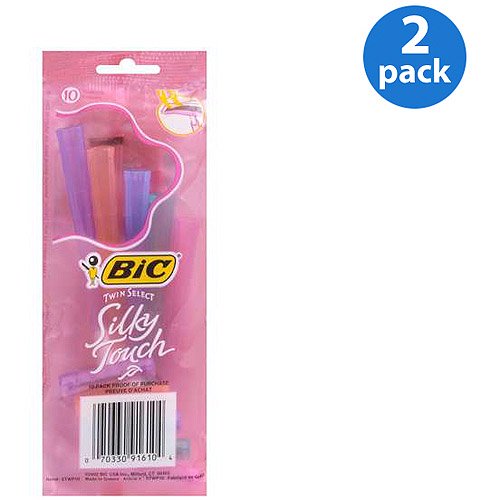 Bic Silky Touch Twin Select Shaver (Pack of 2)
