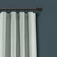 thumbnail image 2 of Lush Decor Vintage Stripe Yarn Dyed Cotton Window Curtain Panels Denim Blue 40X95 Set, 2 of 11