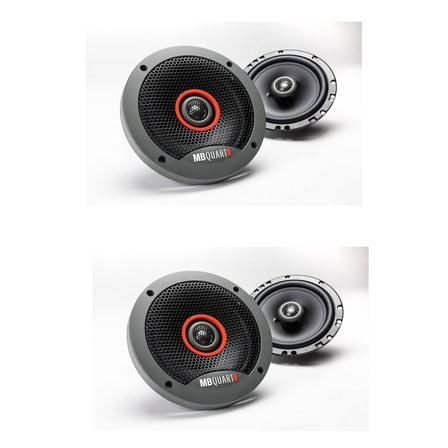 Maxxsonics MB Quart Formula 5.25" 2 Way Coaxial Car Audio Speakers (2 Pack)