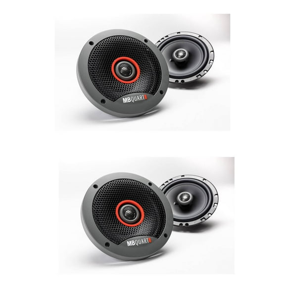 Maxxsonics MB Quart Formula 5.25" 2 Way Coaxial Car Audio Speakers (2 Pack)