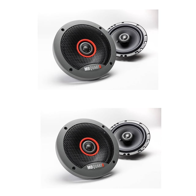 Maxxsonics MB Quart Formula 5.25" 2 Way Coaxial Car Audio Speakers (2 Pack)