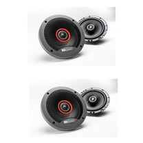 Maxxsonics MB Quart Formula 5.25" 2 Way Coaxial Car Audio Speakers (2 Pack)