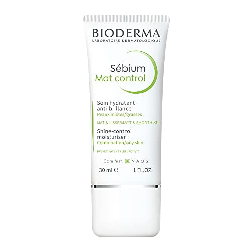 Bioderma Mat Control Mattifying and Face Cream - Daily Moisturizing Cream for Combination to Oily Skin - Walmart.com