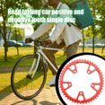 thumbnail image 1 of Vélo de Route Pignon Fixe Rond Résistant à l'Usure Chaîne Épaisse et Pièces de Réparation Accessoires Manivelle Rouge 50T, 1 of 7