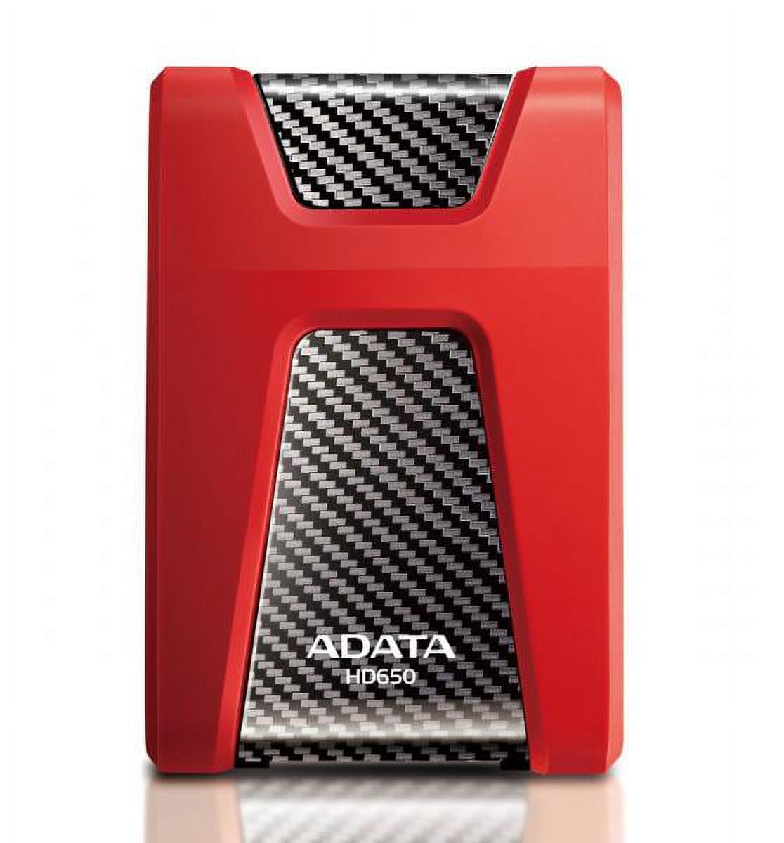 Adata DashDrive HD650 1 TB Portable Hard Drive, External, SATA, Red - image 2 of 5