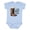 AE-Light Blue, variant on My Hero Wears Cowboy Boots Boys or Girls Baby Bodysuit