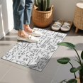 thumbnail image 4 of Math Equations Geometry Icons White Pattern Door Rugs,Washable Non Slip Door Mats Indoor,Decorative Door Mats,Entry Mat Indoor for Entrance,Bedroom,Kitchen,Bathroom,16"x24", 4 of 6