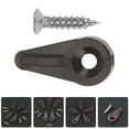 thumbnail image 4 of 50pcs Glass Retainer Clips Replacement For Home Cabinet Doors Cabinet Door Mirror Clip, 4 of 7