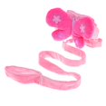 thumbnail image 4 of Mochila de arnés de seguridad Zulema para niños pequeños de peluche Mariposa rosa, 4 of 8