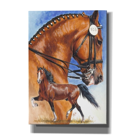 Epic Graffiti 'Hackney' by Barbara Keith, Canvas Wall Art, 18"x26"