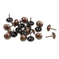 thumbnail image 2 of Uxcell 0.47''x0.67'' Upholstery Nails Tacks Round Thumb Push Pins Iron Copper Tone 30Pcs, 2 of 5
