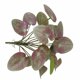 thumbnail image 3 of Hojas de follaje artificial Simulación de plástico Decoración de vegetación Oficina en casa Decoración de plantas falsas, Rosa púrpura Yuarrent HA8164-05B, 3 of 6