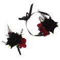 thumbnail image 1 of CRILSTYLEO 1 De Corsage Y Boutonniere De Gótica Con Para Novio Y Fiesta, 1 of 7