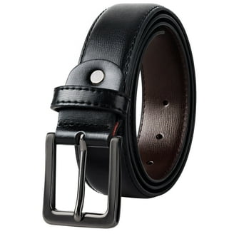 小物 MINEDENIM Leather Belt 36 Black 6425/6426 - 1.25
