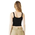 thumbnail image 2 of Bella + Canvas Womens Plain Micro-Rib Spaghetti Strap Tank Top, 2 of 3