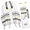 Royal Black 72"x22", variant on Royal Blue 72"x22" Unbranded Tallit Prayer Shawl with Clip and Storage Bag