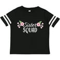 thumbnail image 3 of Inktastic Sister Squad with Pink Flowers Boys or Girls Toddler T-Shirt, 3 of 5