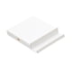 thumbnail image 5 of Caja de almacenamiento de cables, organizador portátil de cables de datos para cargador de escritorio blanco, 5 of 9