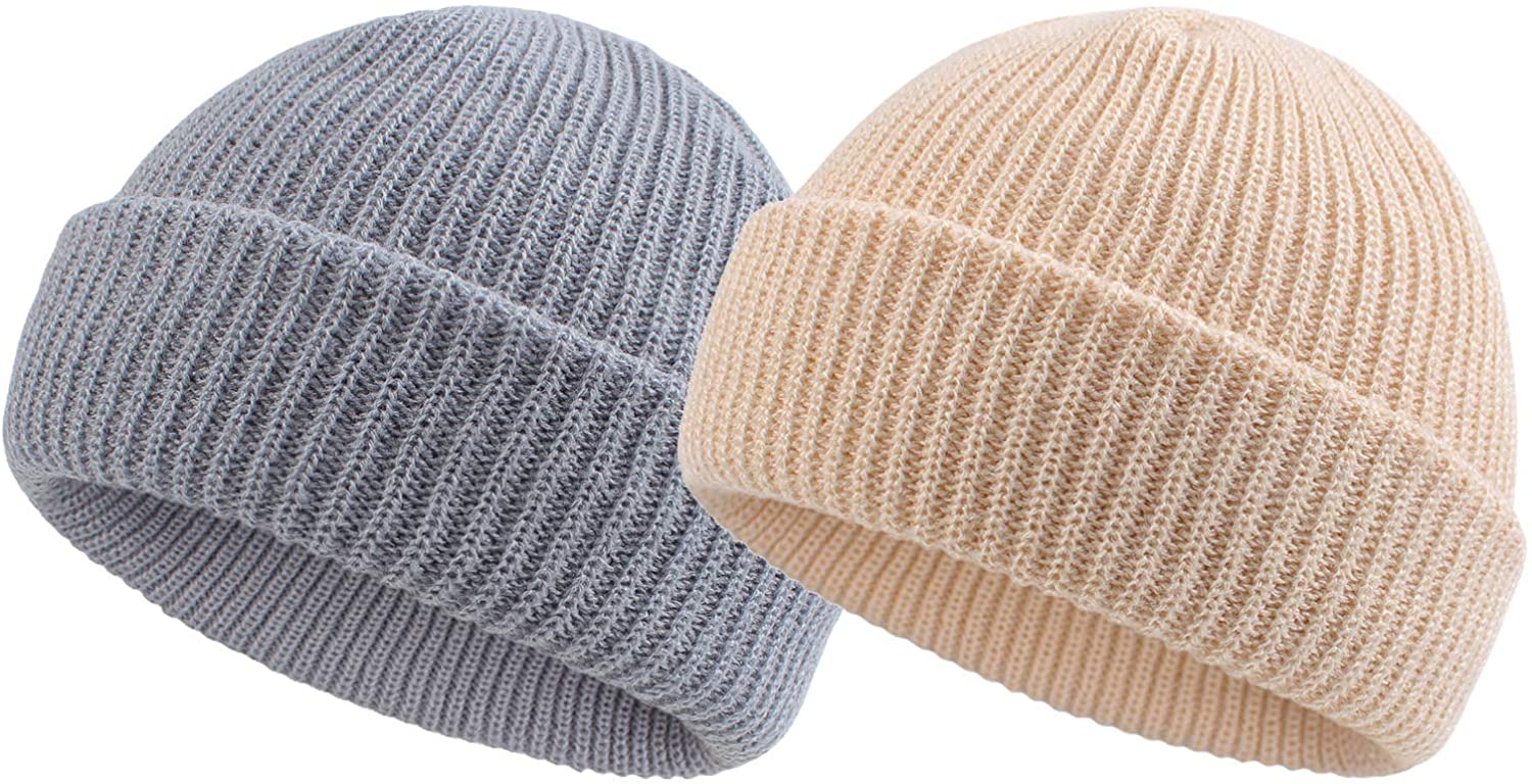 Autumn Winter Fisherman Beanie for Men 